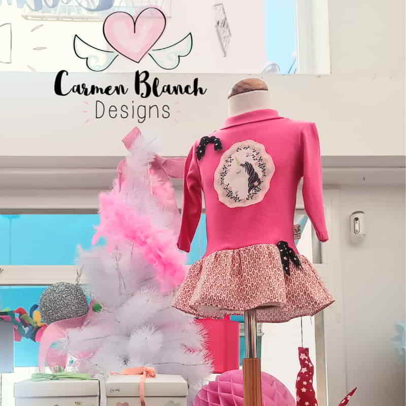 Vestidos para niñas de diferentes colecciones - Carmen Blanch Designs