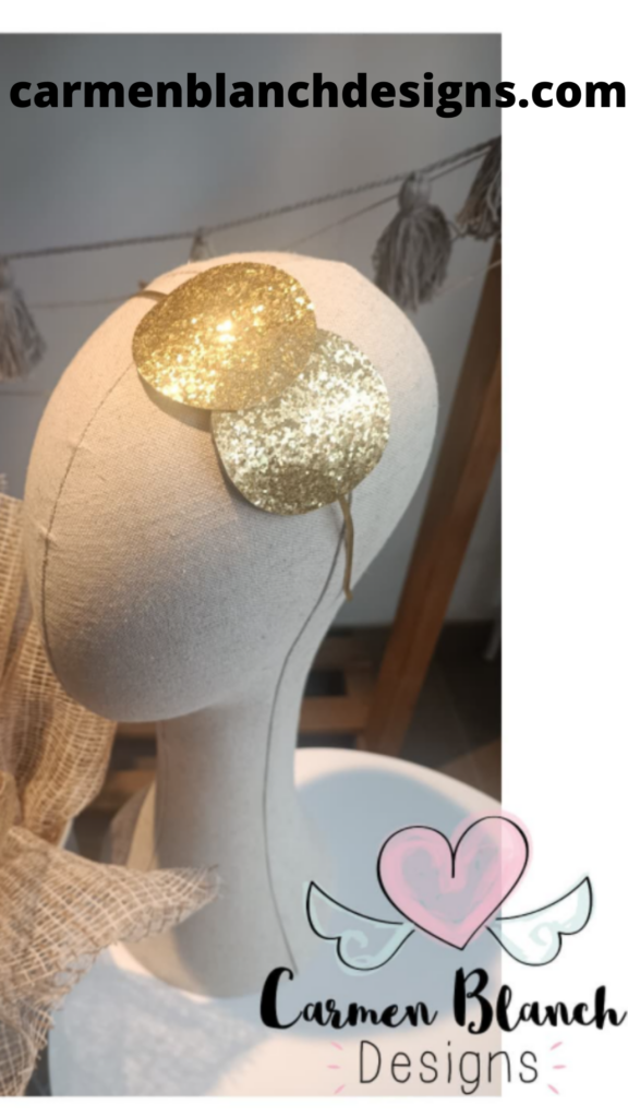 Idea pins diadema color dorado