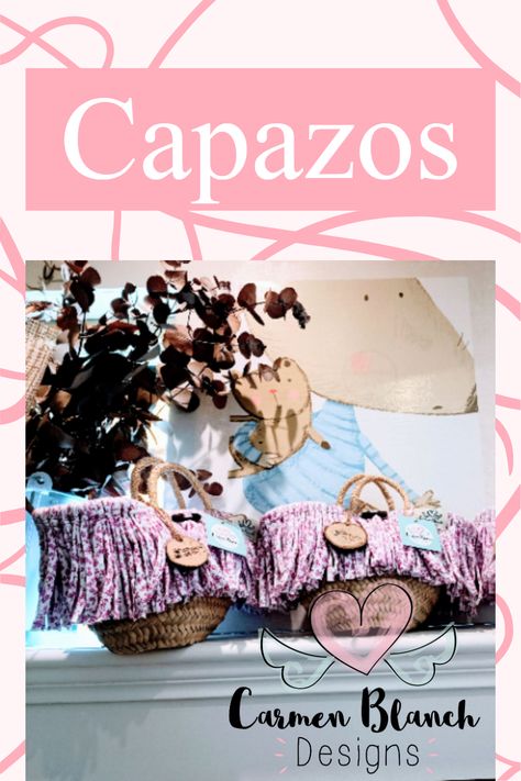 capazos playa decorados