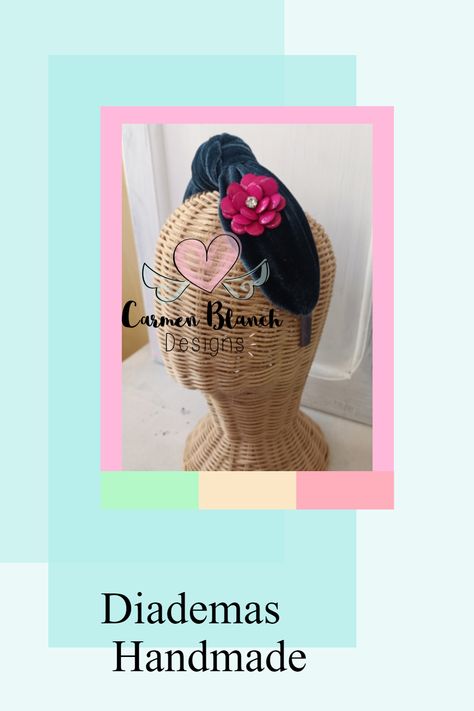 diademas azul
