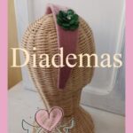 diademas de color rosa